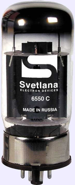 6550 power vacuum tube