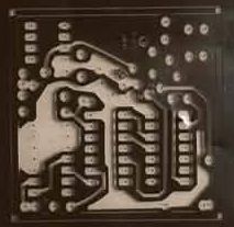 Second original photographic PCB artwork or negative for the first ASSM