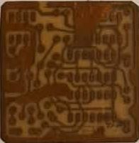 Original etched circuit board from the first ASSM